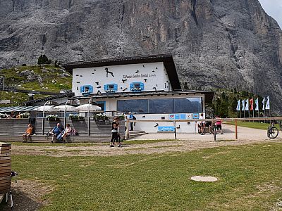 Das Rifugio Emilio Comici