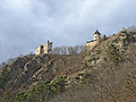 Ein letzter Blick zur Burg Sprechenstein