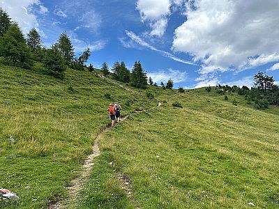 ...und gewinnen die nächsten Höhenmeter