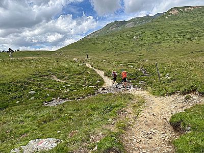 Nach einem Bachlauf...