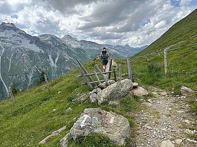 ...zu einem Durchlass am Weidezaun
