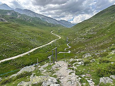 ...und somit an der Hütte vorbei