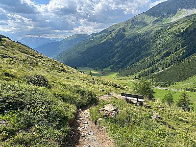 Auf dem kleinen Pfad...