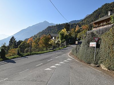 Wir überqueren die Straße...