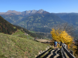 Im Westen ist nun der Blick auf den Hirzer und den Großen Ilfinger frei