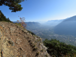 An der Aussicht ins Etschtal können wir uns nicht satt sehen