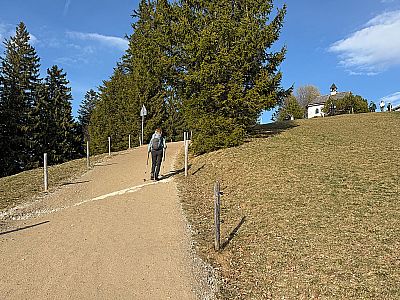 Nur noch ein kurzer Anstieg...