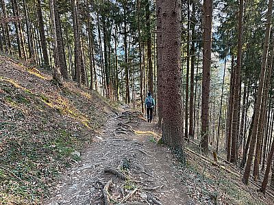 ...in weiteren Kehren bergab