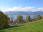 Blick auf den Tegernsee