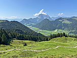 Im Westen zeigt sich der Kaiser von seiner schroffen Seite