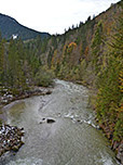 Blick hinunter zur Brandenberger Ache