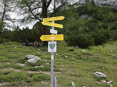 Die Coburger Hütte ist auch nur 30 Minuten entfernt