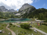 Der Seebensee mit der Ehrwalder Sonnenspitze