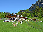 Die Jausenstation Riederalm...
