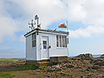 ...erreichen wir die Old Coastguard´s Hut