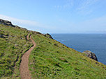 Anstieg zum Wooltrack Point