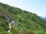 ...und queren die Nordwestseite des Foel Cynwch