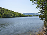 Blick auf den Llyn Cynwch